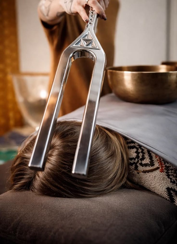 Tuning fork therapy